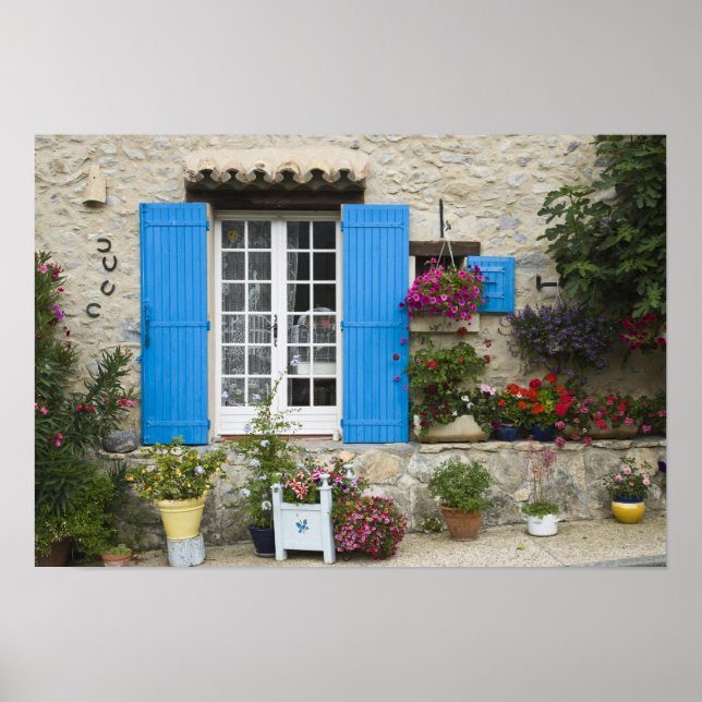 France, Provence, Saint-LÈger-du-Ventoux. Poster (Front)