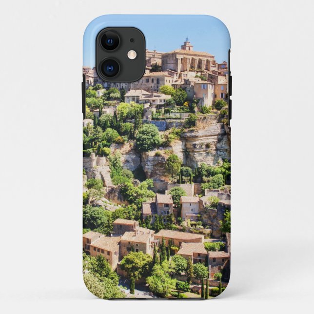 France Provence Sault Village Case-Mate iPhone Case (Back)