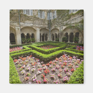 France, Provence, St. Remy-de-Provence. Garden Magnet