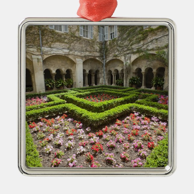 France, Provence, St. Remy-de-Provence. Garden Metal Ornament (Front)
