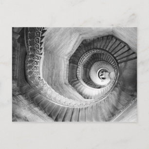 FRANCE, Rhone Valley, LYON: Traboule Staircase Postcard