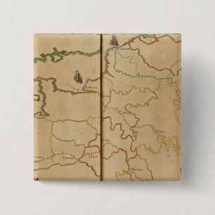 France Rivers 15 Cm Square Badge