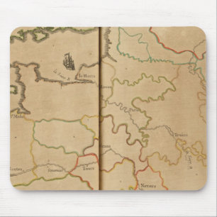 France Rivers Mouse Pad