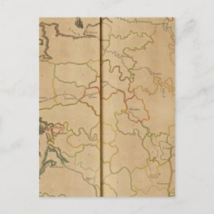 France Rivers Postcard