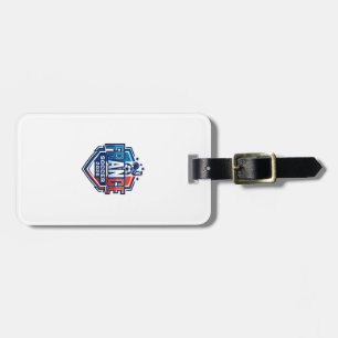 France Soccer 2026 Soccer Bold Country Typography Luggage Tag