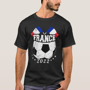 France Soccer Ball French Team For Men T-Shirt