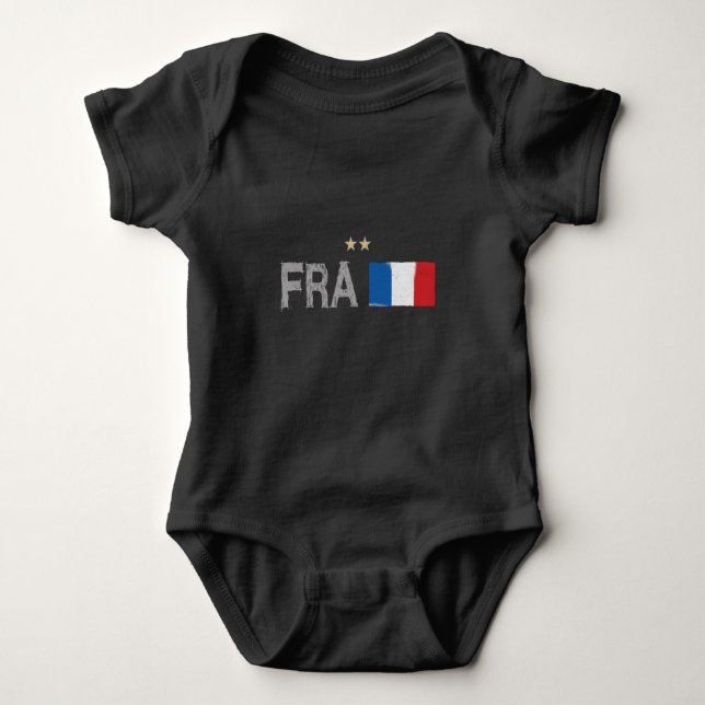 France Soccer Football Fan Shirt French Flag (Front)