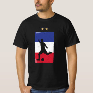 France Soccer Football Fan Shirt French Flag