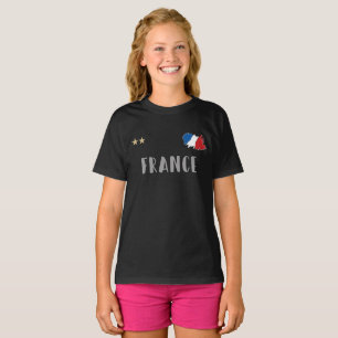 France Soccer Football Fan Shirt French Flag