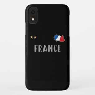 France Soccer Football Fan Shirt French Flag iPhone XR Case