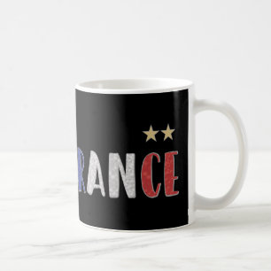 France Soccer Football Fan Shirt French Flag Coffee Mug
