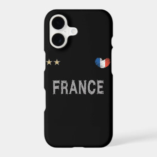 France Soccer Football Fan Shirt Heart