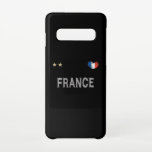 France Soccer Football Fan Shirt Heart Samsung Galaxy Case<br><div class="desc">France National Soccer Fan Shirt. My heart beats for the French football team. Great gift idea for French soccer fans. A perfect match for your next football game.</div>