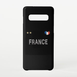 France Soccer Football Fan Shirt Heart Samsung Galaxy Case