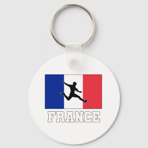 France Soccer Football National Team Key Ring