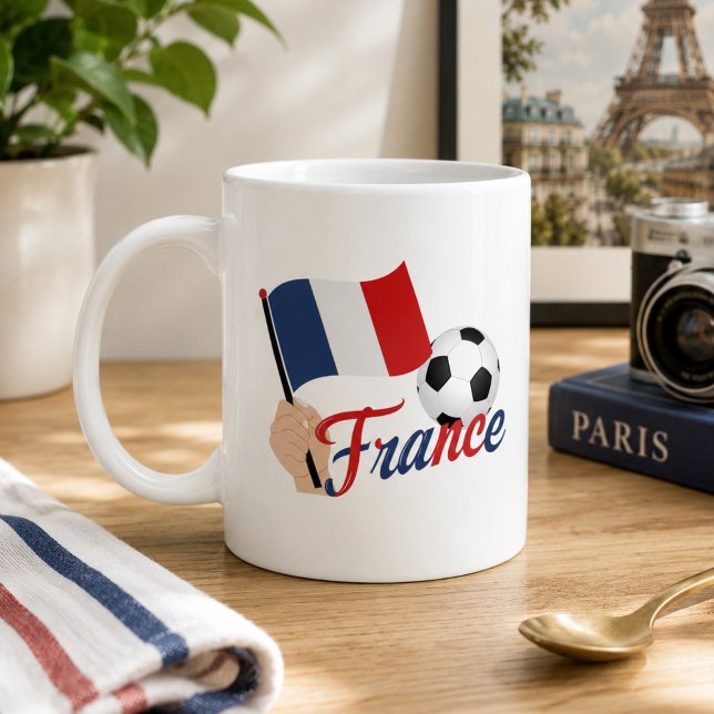 France Soccer Pride  Coffee Mug (Creator Uploaded)