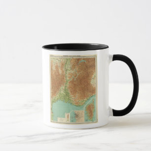 France southeastern section Corsica Marseille Mug