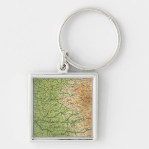 France southwestern section Bordeaux Key Ring