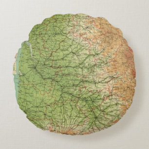 France southwestern section Bordeaux Round Cushion