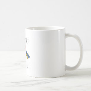 France Stands With Ukraine Ukrainian French Flag T Coffee Mug