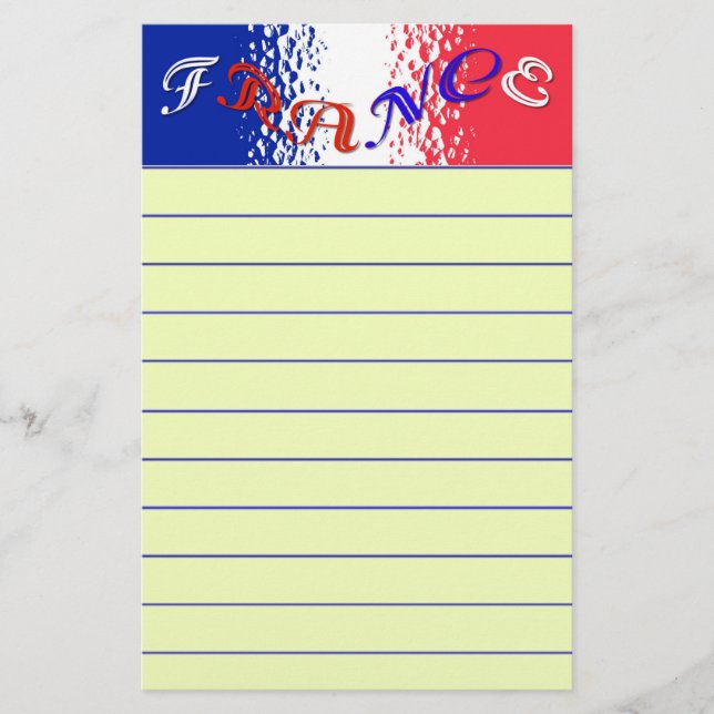 France Stationery (Front)
