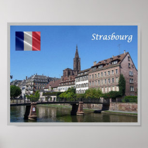 France - Strasbourg Starsburgo - Poster