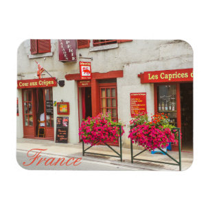 France Street Cityscape Old Buildings Architecture Magnet