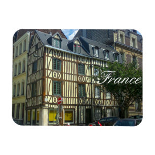 France Street Cityscape Old Buildings Architecture Magnet