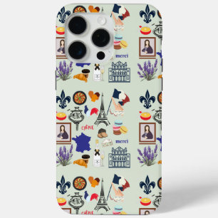 France Symbols iPhone 15 Pro Max Case