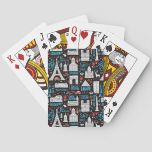 France   Symbols Pattern Playing Cards
