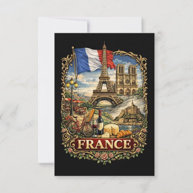 France Thank You Card (Front)
