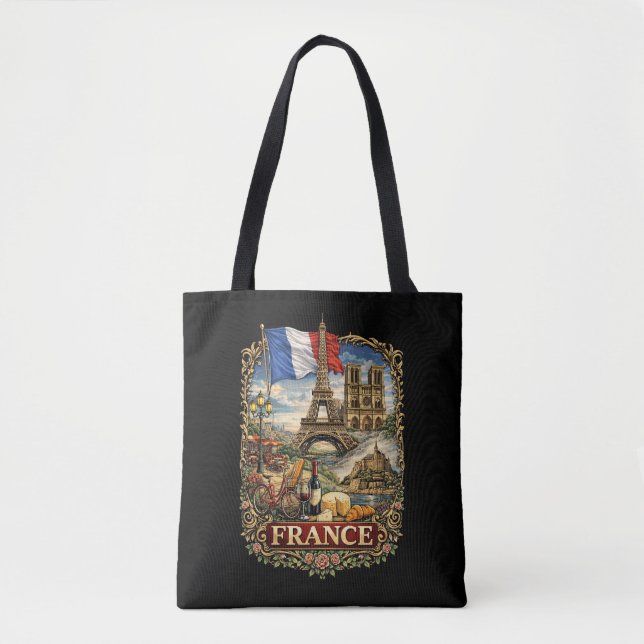 France Tote Bag (Front)