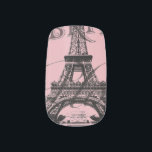 france travel chic pink vintage paris eiffel tower minx nail art<br><div class="desc">france travel chic pink vintage paris eiffel tower fashion accessories. Classy retro parisian fashion gifts.</div>