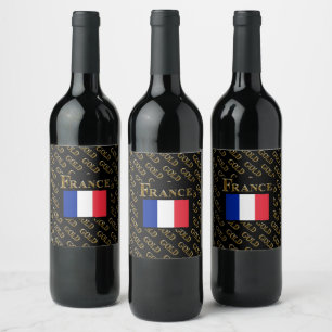 FRANCE WINE LABEL