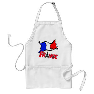 France with Flag Products Standard Apron