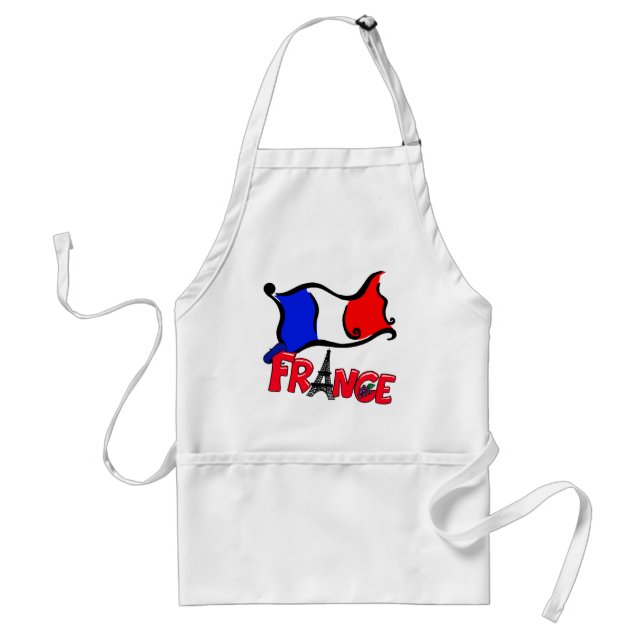 France with Flag Products Standard Apron (Front)