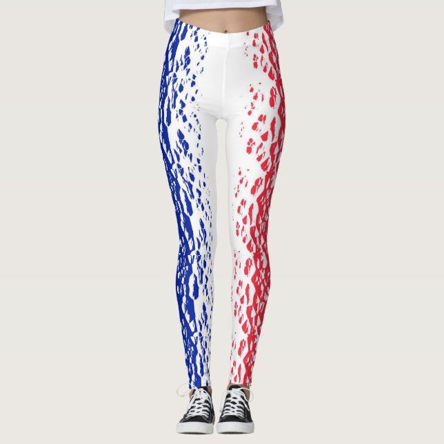 France Women's Leggings (Front)