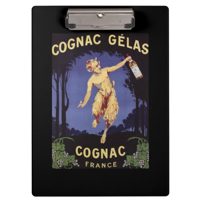 FranceCognac Gelas Promotional PosterFrance Clipboard (Front)