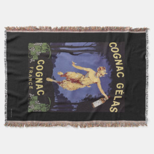 FranceCognac Gelas Promotional PosterFrance Throw Blanket