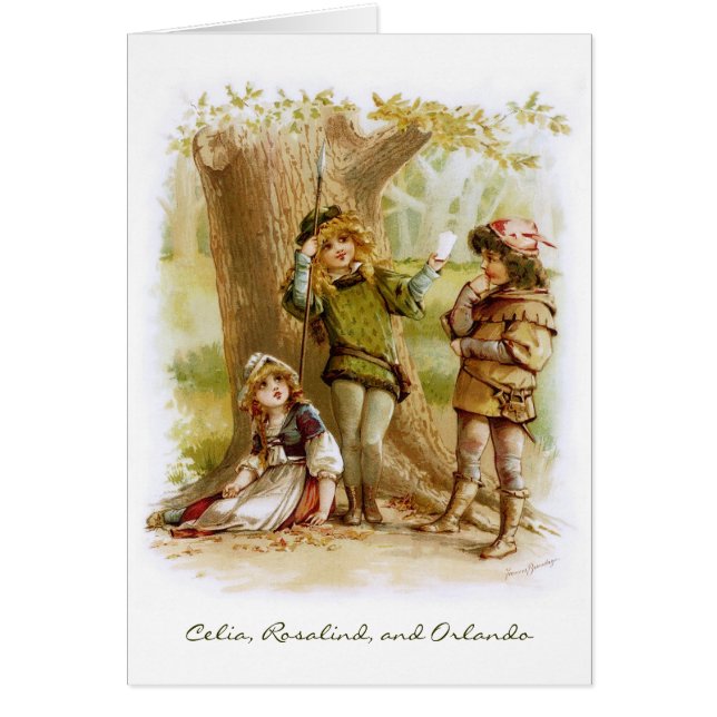 Frances Brundage: Celia, Rosalind, and Orlando (Front)