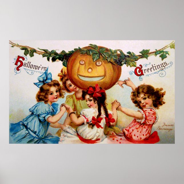 Frances Brundage: Dancing Girls Poster (Front)