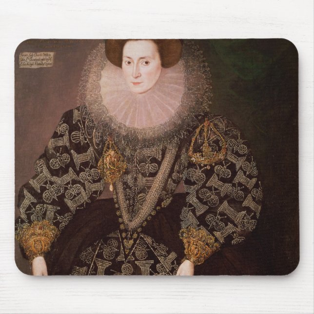 Frances Clinton, Lady Chandos , 1589 Mouse Pad (Front)