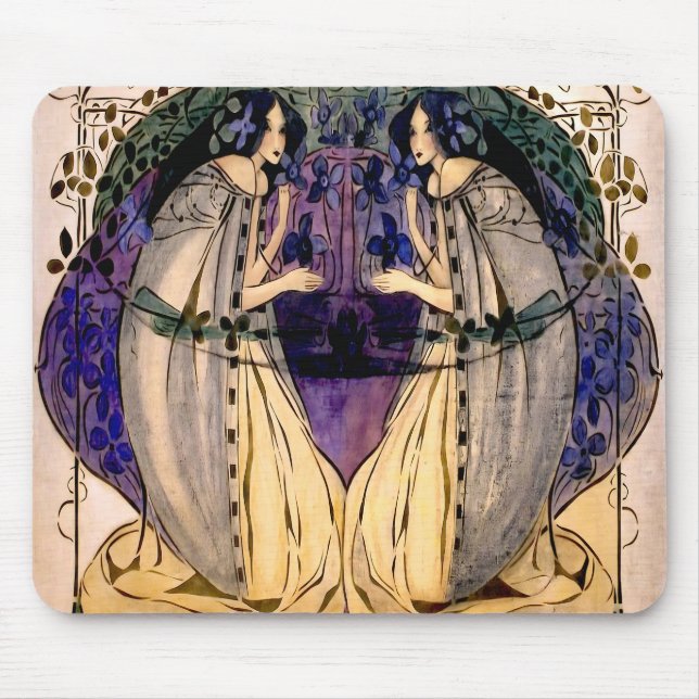 Frances MacDonald -  Spring Mouse Pad (Front)