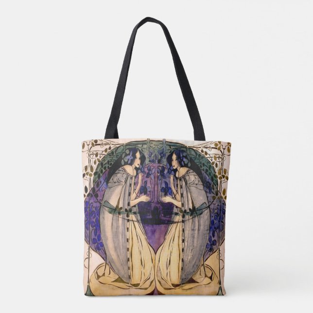 Frances MacDonald -  Spring Tote Bag (Back)
