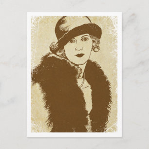 "Frances" ~ Roaring 20's Postcard