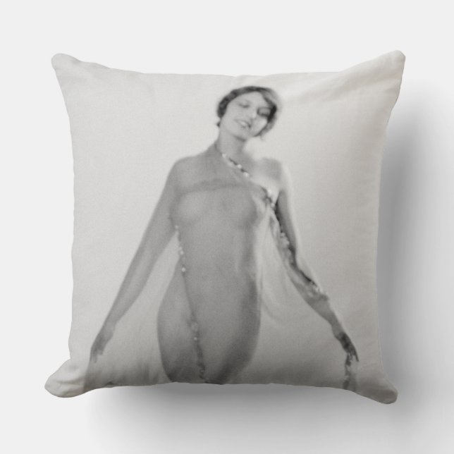 Francesca a Bella Ragazza, Beautiful italian Girl Cushion (Front)