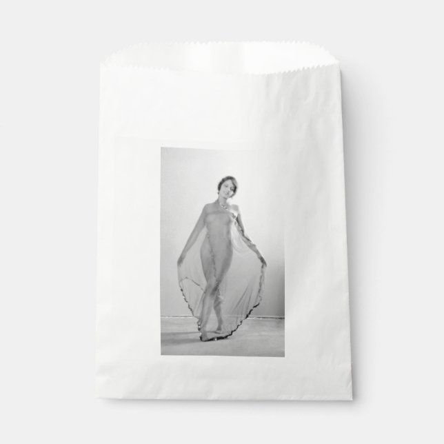 Francesca a Bella Ragazza, Beautiful italian Girl Favour Bag (Front)