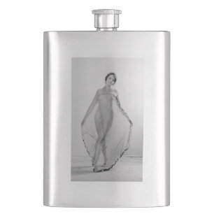 Francesca a Bella Ragazza, Beautiful italian Girl Hip Flask