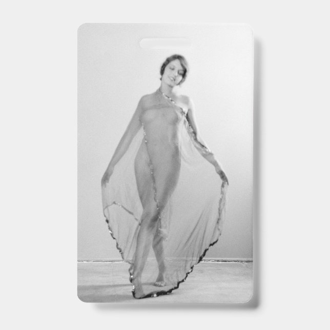 Francesca a Bella Ragazza, Beautiful italian Girl ID Badge (Front)