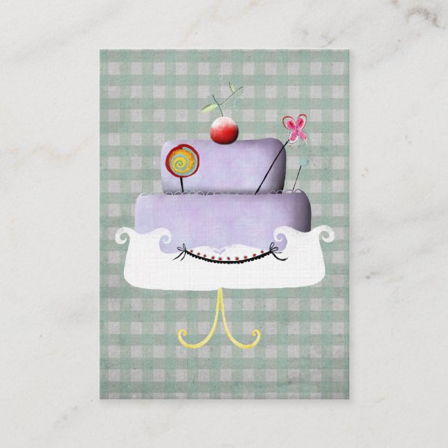 Francesca Cake Business Card (Front)